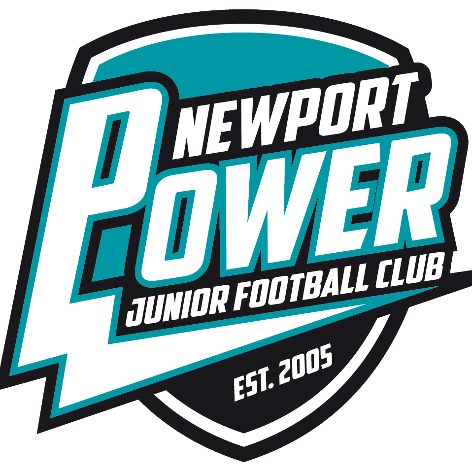 Newport Power Junior Football Club Logo
